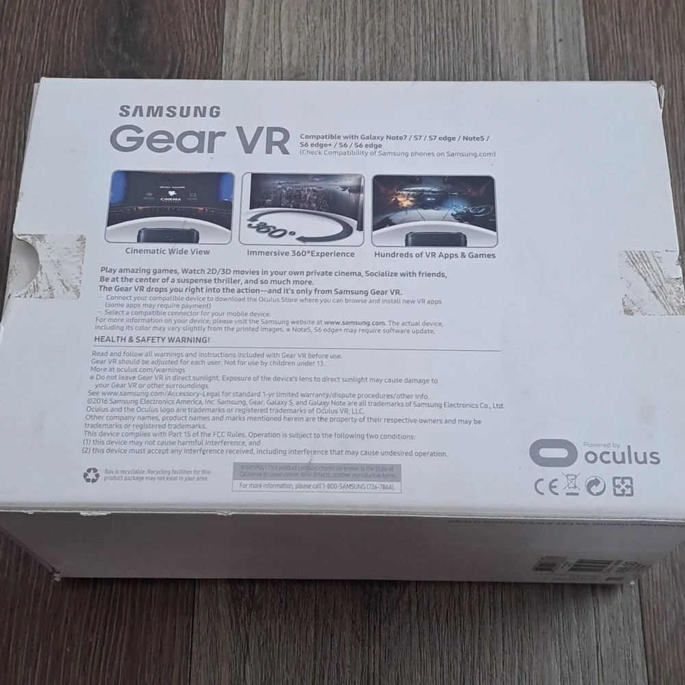 Samsung gear VR powered by oculus